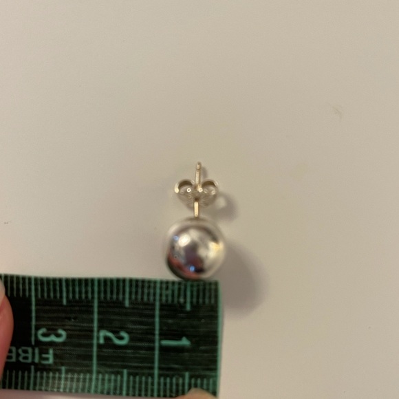 Tiffany and Co 8mm Ball Earrings - Picture 5 of 5